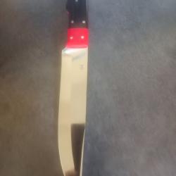 ( MG ) G&eacute;rard Masse , lame 17,5 CMS manche en micarta .Tr&egrave;s maniable tranchant rasoir !!
