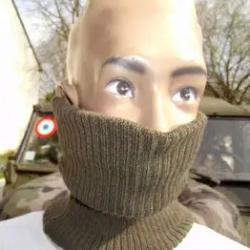 Tour de cou kaki laine Arm&eacute;e Fran&ccedil;aise neuf de stock