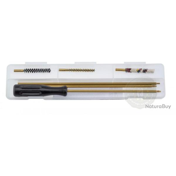 BOITE DE NETTOYAGE COMPARTIMENTEE POUR CARABINE CAL  22 LR