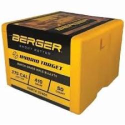balles BERGER .375 410GR. hybrid target 50 ogives