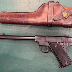 Pistolet HI-Standard model B 22lr avec holster