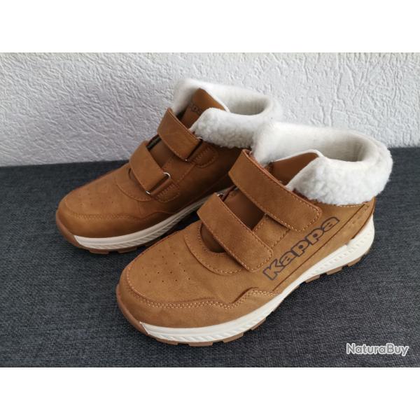 Paire de boots fourr�es Kappa enfant taille 36 neuves