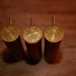 Lot de 3 douilles &agrave; broches Cal 24 fabrication MGM