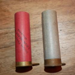 Lot de 2 douilles &agrave; broches Cal 14 rare &agrave; trouver