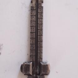 Planchette de hausse mauser 98K, WaAK167, S/42G