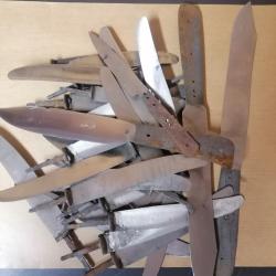 1 kg de lames forg&eacute;es couteaux