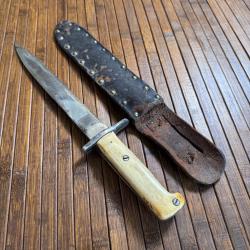 BA&Iuml;ONNETTE U.S 1905-1911 WW1 WW2 MODIFI&Eacute; EN POIGNARD DE COMBAT