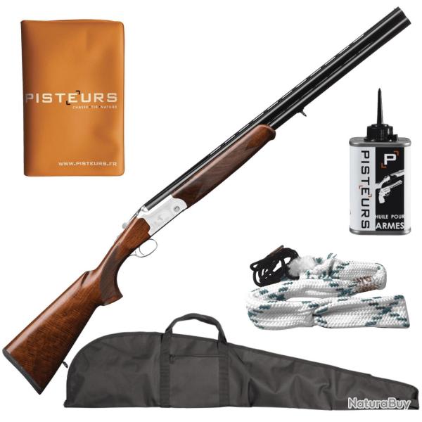 Kermesse ! Fusils superpos�s de plaine Yildiz - Cal. 12/76 + fourreau + nettoyage + porte p