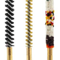 SET DE TROIS BROSSES POUR ARMES A CANON RAYE - M3 FEM. CALIBRE 9 MM