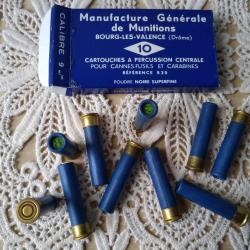 A l'attention de valent1605: CARTOUCHES 9mm PERCUTION CENTRALE