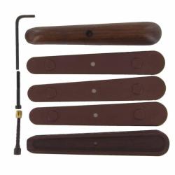 Busc bois viss&eacute;/clipp&eacute; + 3 intercalaires et embase Verney Carron Pour Crosse Droite