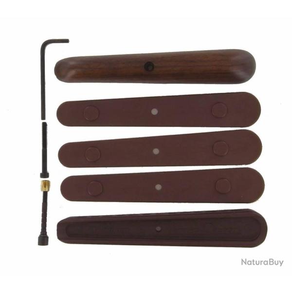 Busc bois viss�/clipp� + 3 intercalaires et embase Verney Carron Pour Crosse Droite