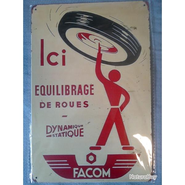 plaque publicitaire facom