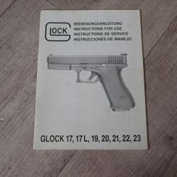 Mode d'emploi, Notice pour pistolet GLOCK