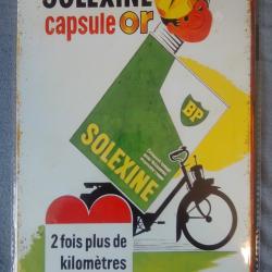 plaque publicitaire solex