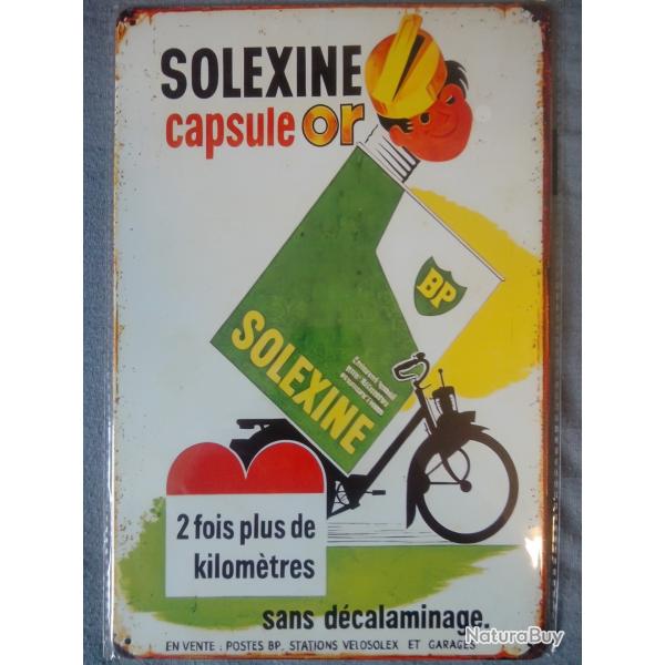plaque publicitaire solex
