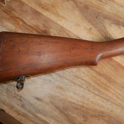 Crosse de LEE ENFIELD N&deg;4 avec plaque de couche en laiton