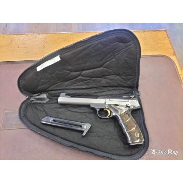 Pistolet browning buck Mark plus stainless cal 22lr