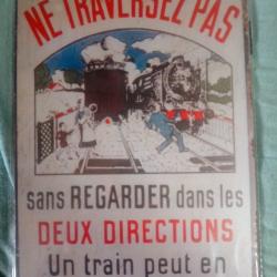 plaque publicitaire sncf2