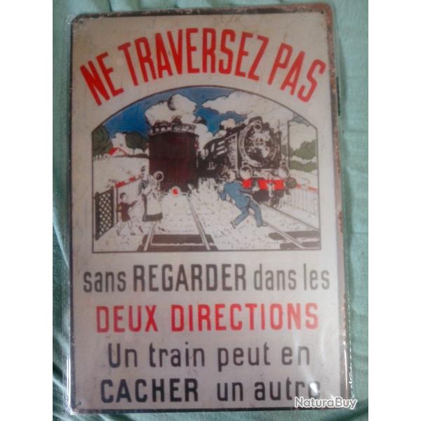 plaque publicitaire sncf2