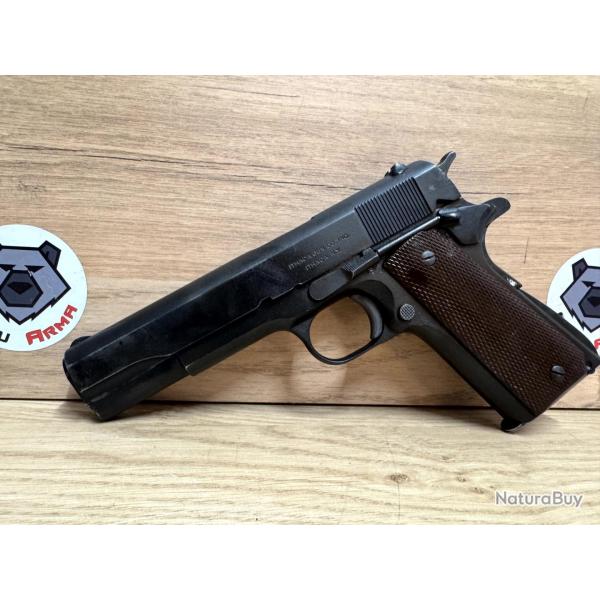 PISTOLET ITHACA M 1911 A1 US ARMY 1943 45ACP OCCASION
