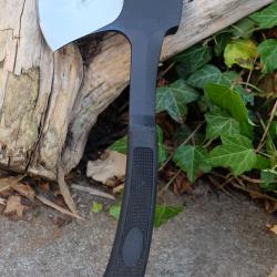 Hache Hachette Campsite Axe Lame Acier Carbone 1055 Manche Black Abs Camping Survie outlast alaska