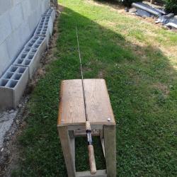 Vends lancer truite ultra l&eacute;ger 0,4 g- 7g , DAIWA , Samurai , SSA2000UL, tr&egrave;s bon &eacute;tat.