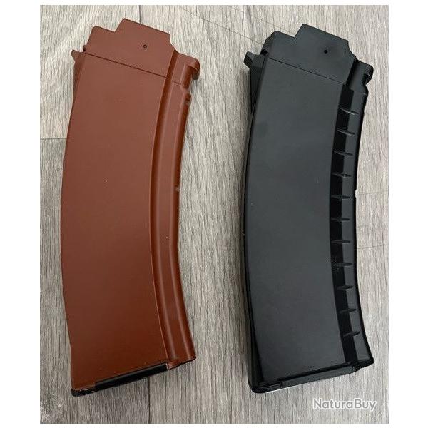 2 Chargeurs Tokyo Marui (NGRS) pour AKS74 EBBR airsoft