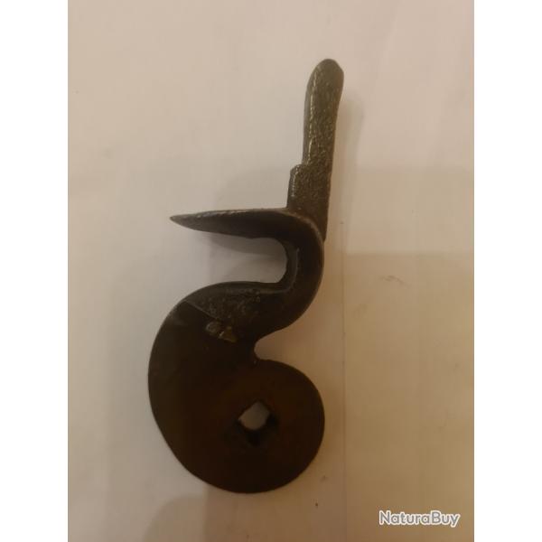 Tr�s grand chien silex de fusil �poque 18e
