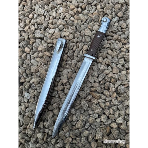Ba�onnette Allemande 84/98 IIIe Type De Parade - E. & U. H�rster - Fourreau WKC 1935 Allemagne WW2