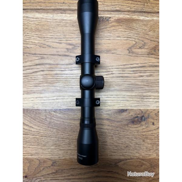 Lunette 4x32 avec anneaux pour rail 11mm
