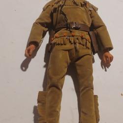MANNEQUIN ARTICUL&Eacute; AM&Eacute;RINDIEN LONE RANGER 1973 MADE IN HONG KONG