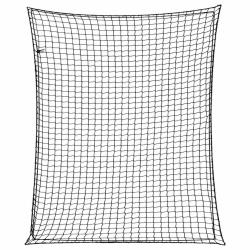 Filet pour remorque avec corde &eacute;lastique noir 3x2,5 m PP