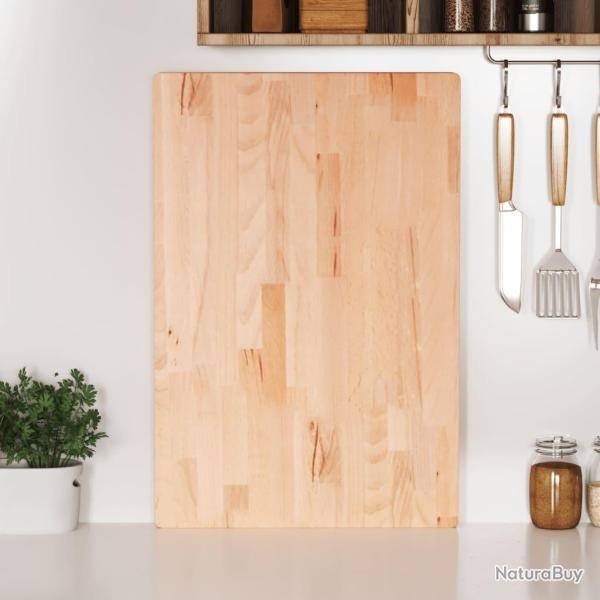 Planche � d�couper 60x40x4 cm bois massif de h�tre