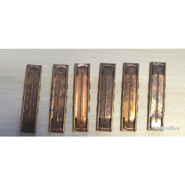 un Lot 6 lames mauser G98 WW1 Lot56