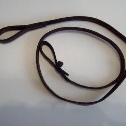 militaria ww1 francais dragonne cuir fauve de revolver 1873/1892 poilu 14/18 tranch&eacute;