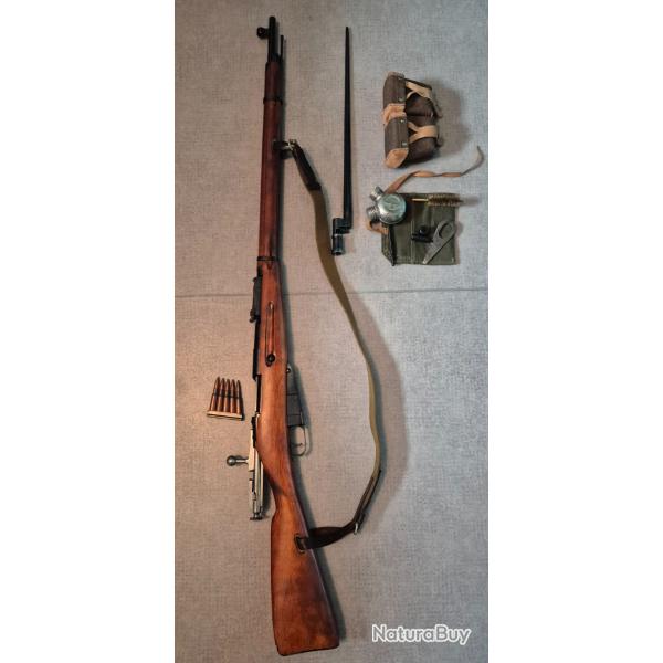 � SAISIR : Mosin Nagant M91/30 Tula (1939) - �tat Collection / Excellent Canon
