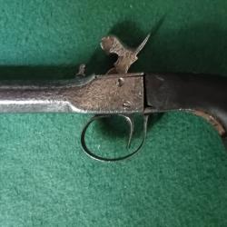 Pistolet a percussion coup de poing