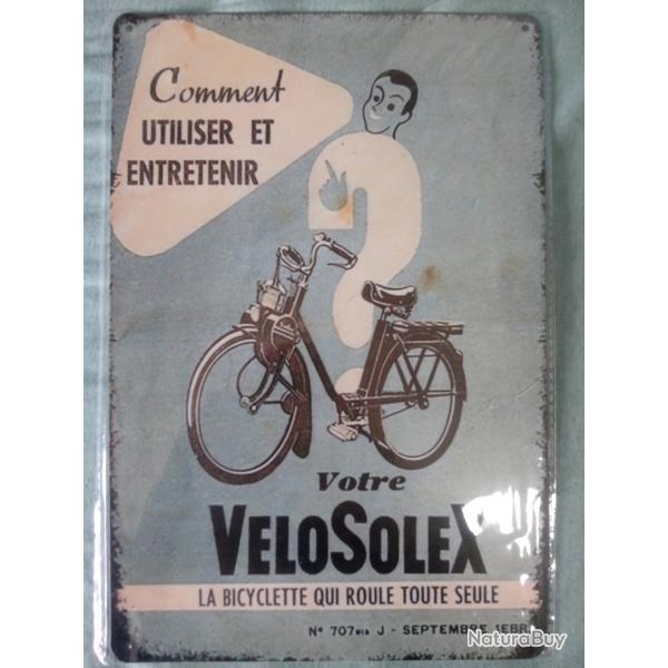 plaque publicitaire solex9