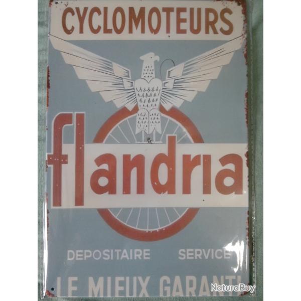 plaque publicitaire flandria