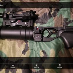 Lance grenade ak g&g