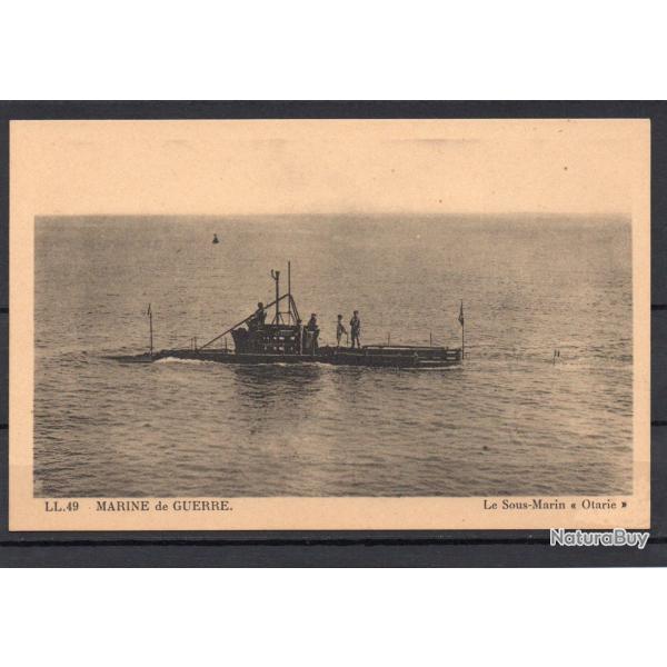 Carte Postale Ancienne - Le Sous-Marin � Otarie � - Marine de Guerre -N�8382