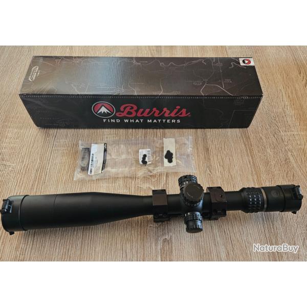 Lunette Burris XTR II 5-25X50 avec montage EAW Black Line Scope Mount