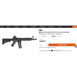 R&eacute;plique M4A1 MWS CQBR BLOCK 1 (ZET System) Tokyo Marui GBBR
