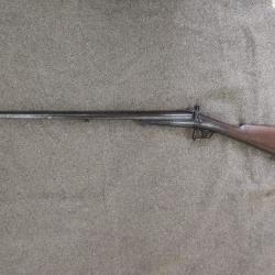 Fusil de chasse &agrave; broche Verney Carron, deux coups, calibre 16