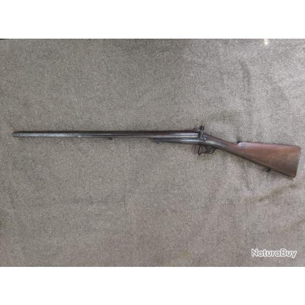 Fusil de chasse � broche Verney Carron, deux coups, calibre 16