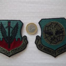 lot &eacute;cussons commandement US Air Force insignes collection