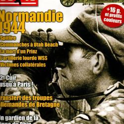 39-45 Magazine 290, normandie 1944, spitfire , v&eacute;t&eacute;ran ligne maginot, civils jour j, artillerie