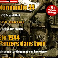 39-45 Magazine 302, normandie 44, &eacute;t&eacute; 44 blind&eacute;s dans lyon, artillerie blockhaus,sous-marin scir&eacute;