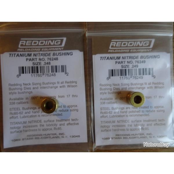 Bushing Redding Titanium Nitride 0.248 & 0.249